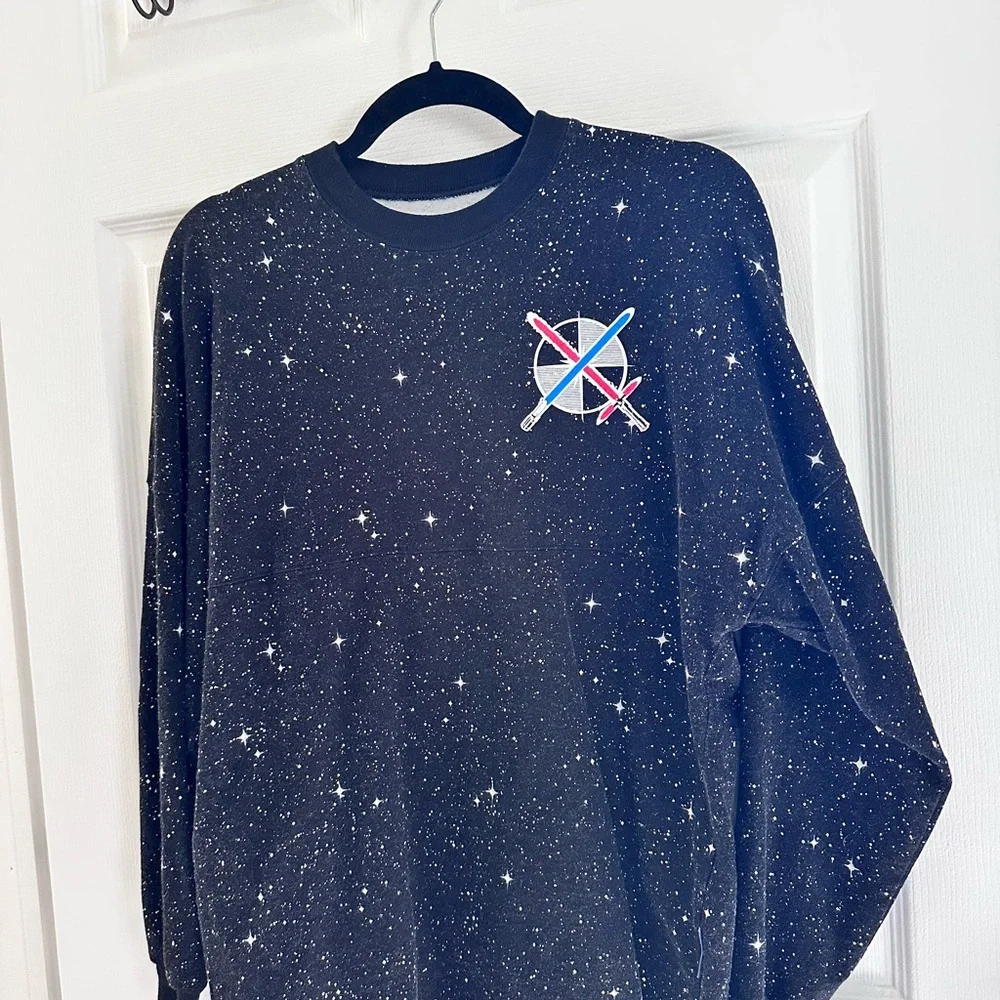 Disney Star Wars rise of skywalker Black Spirit Jersey - Picture 3 of 5